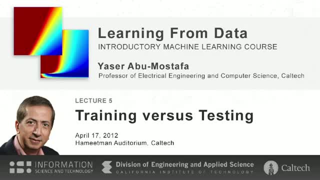 Learning From Data - Introductory Machine Learning Course