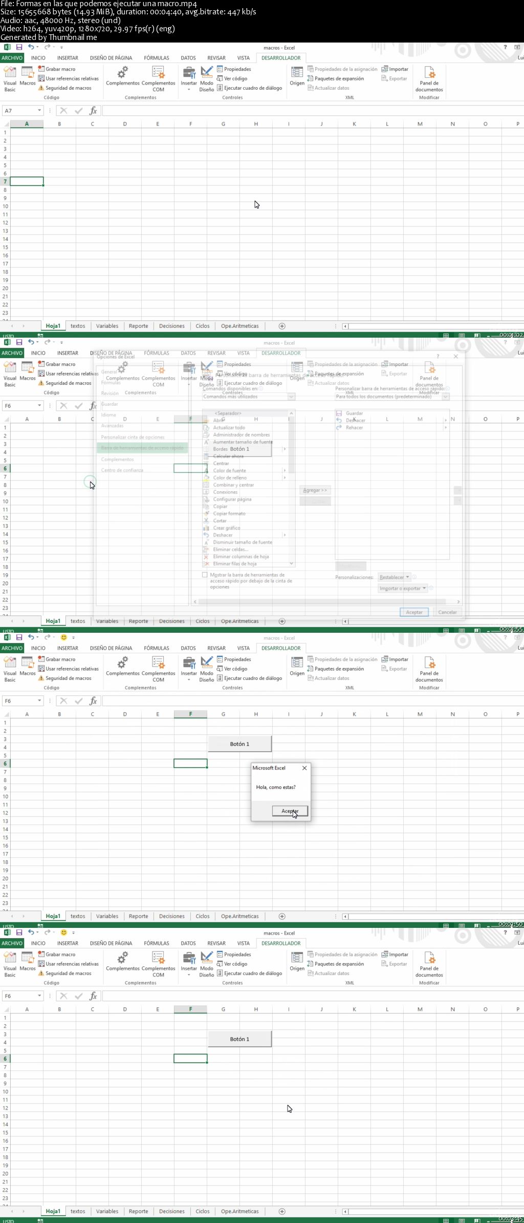 Macros de Excel: Explicado de forma sencilla y clara