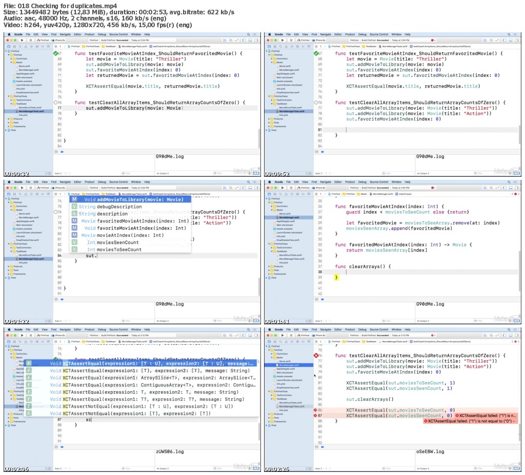 Lynda - iOS Test-Driven Development Fundamentals