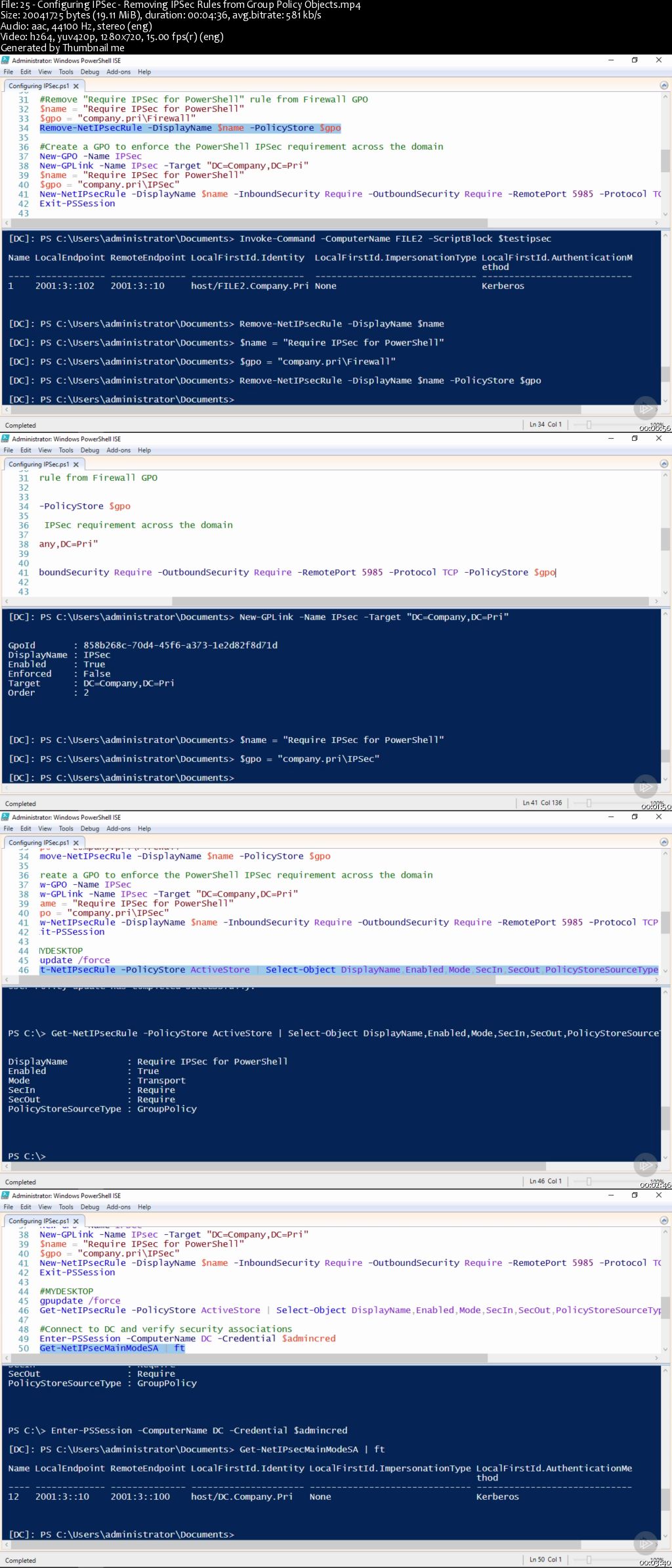 Implementing and Securing Windows Server 2016 Core Networking