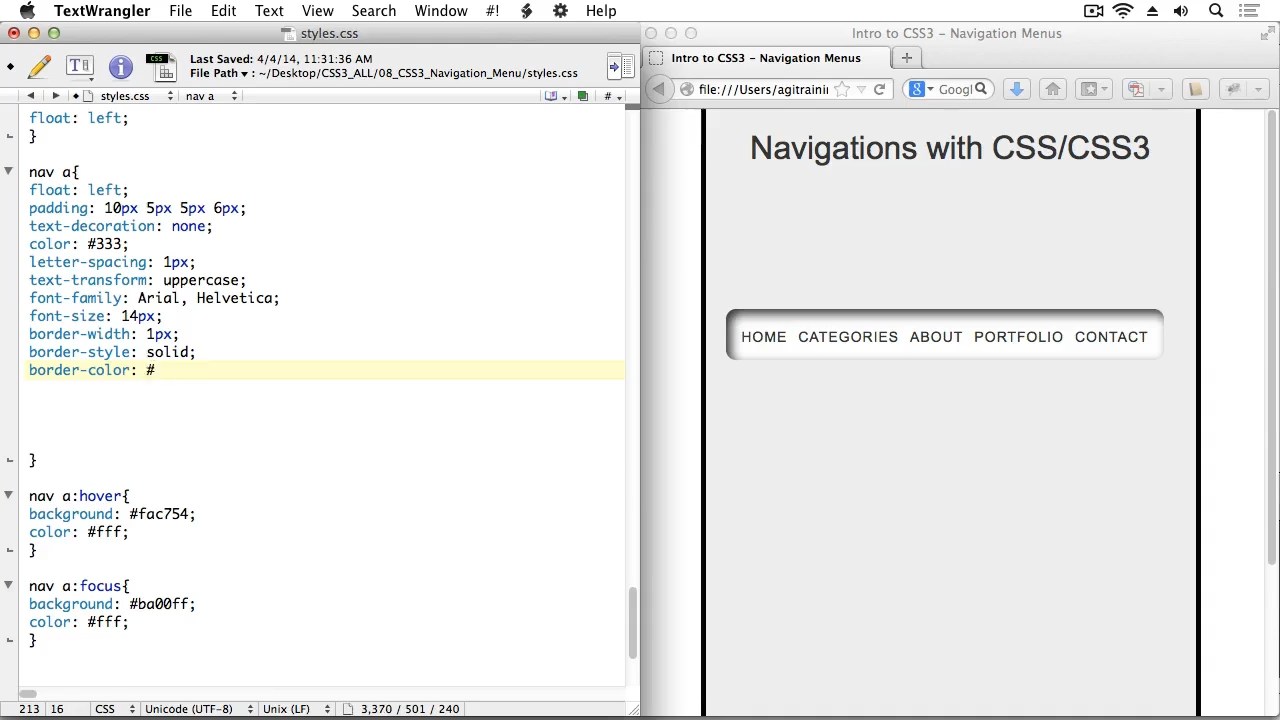 Introduction to CSS & CSS3