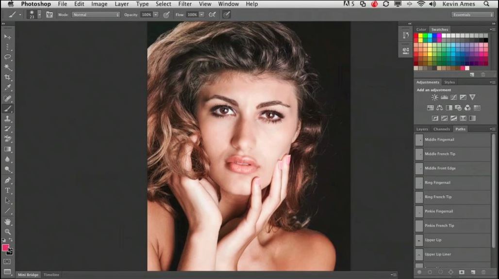 Photo Retouching with Photoshop – Mouths & Body