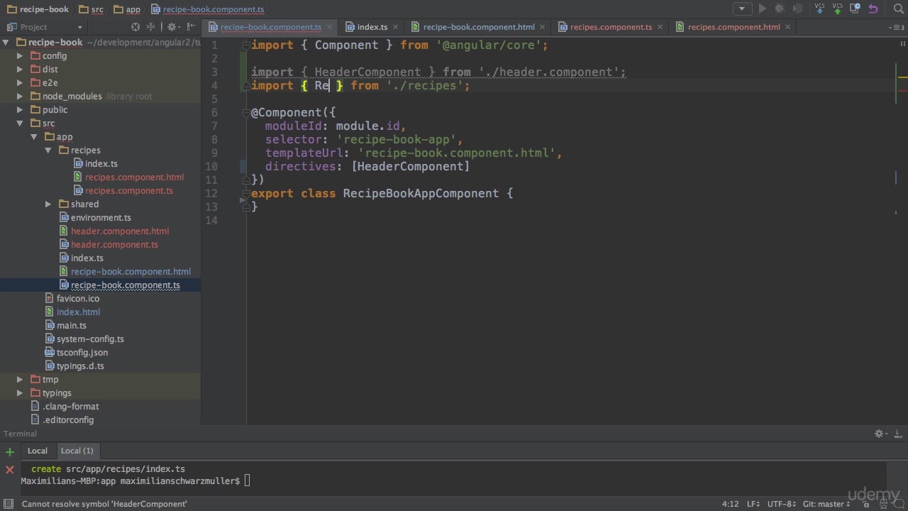 Udemy - Angular 2 - The Complete Guide (Updated)