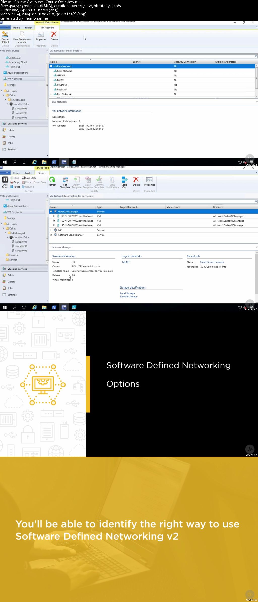 Implementing Windows Server 2016 Software Defined Networking