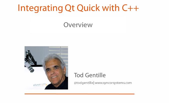 Integrating Qt Quick with C++