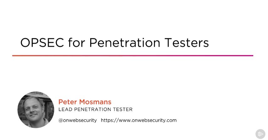 OPSEC for Penetration Testers (Complete)