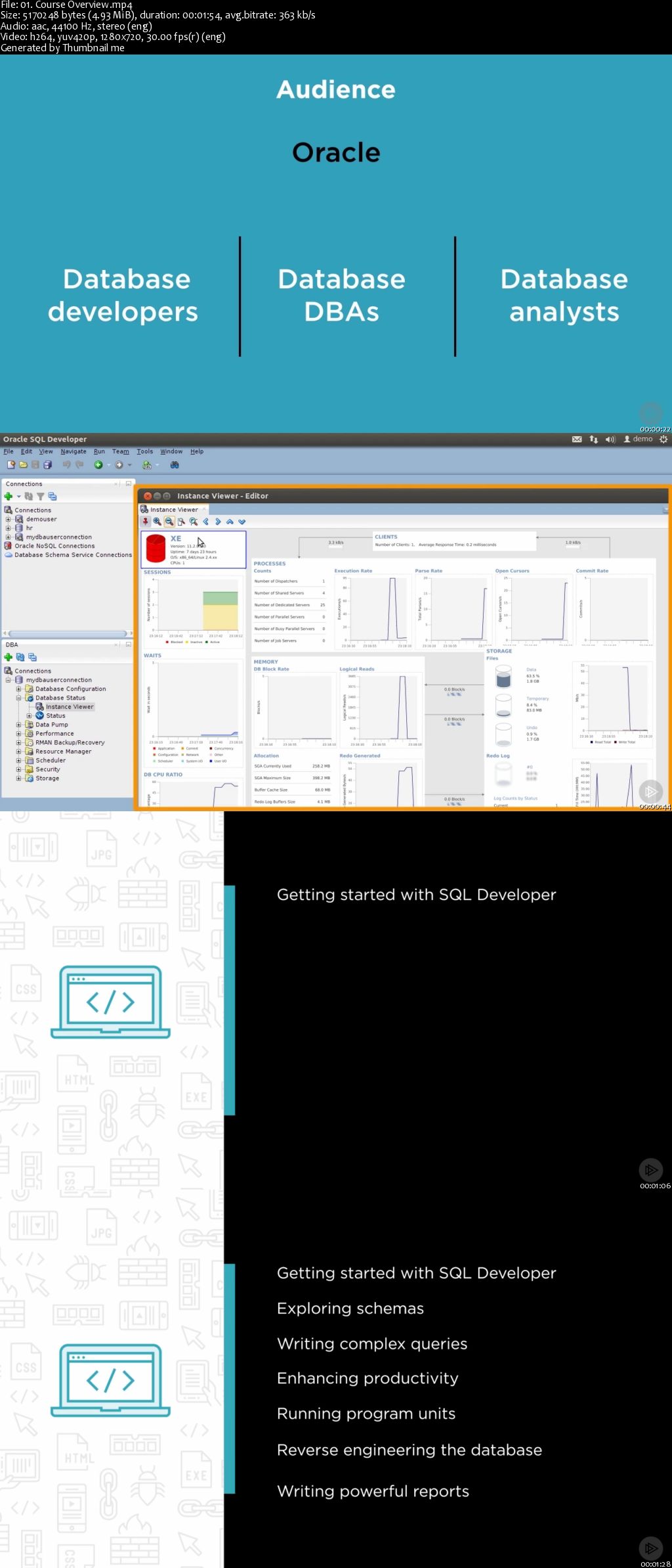 Getting Productive with SQL Developer