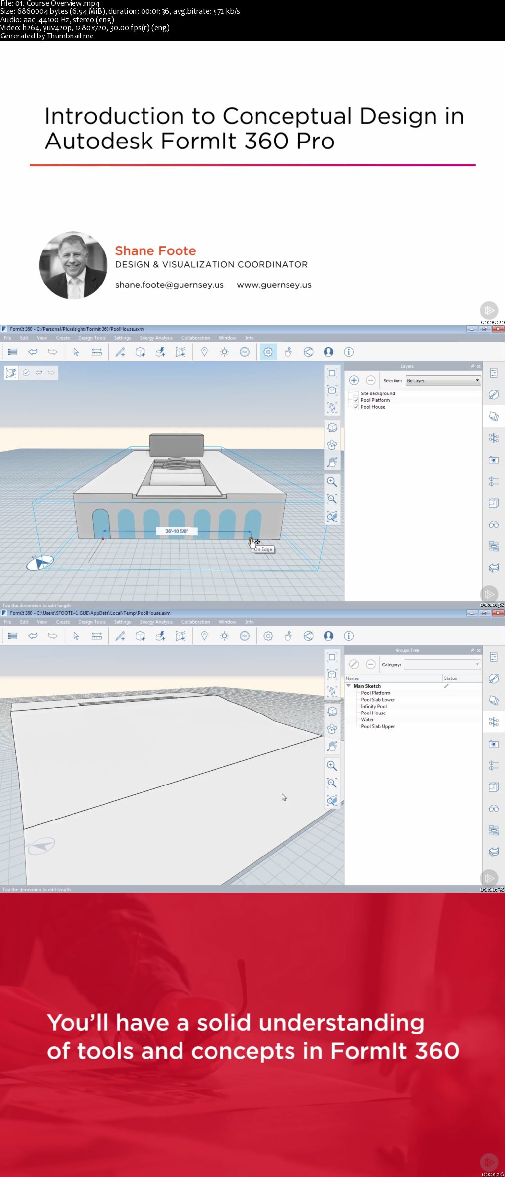 Introduction to Conceptual Design in Autodesk FormIt 360 Pro