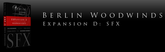 Orchestral Tools Berlin Woodwinds EXP D SFX Woodwind Effects KONTAKT screenshot