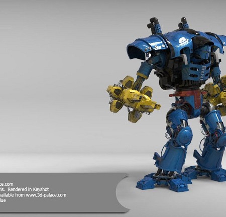 3D Palace – The Templar Assault Mech – Imperial Knight Tutorial