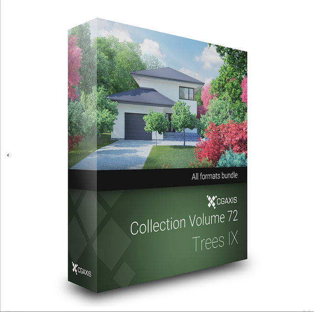 CGAxis Models Volume 72 – Trees IX (Vray Only)