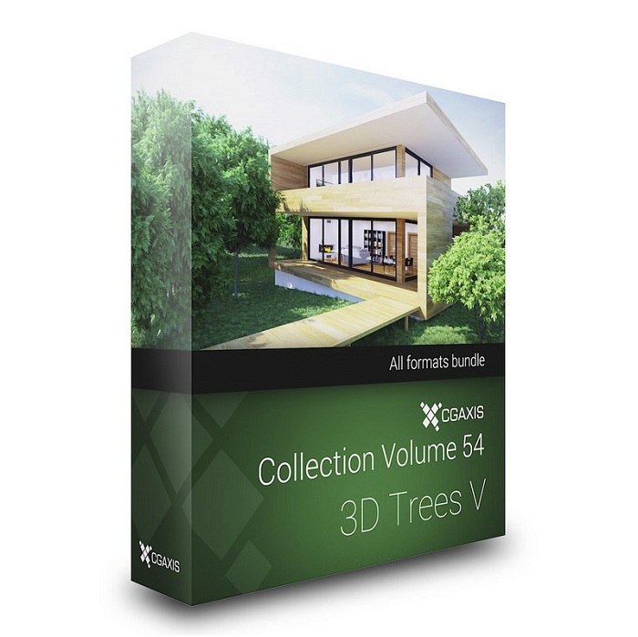 CGAxis Models Volume 54 – 3D Trees V
