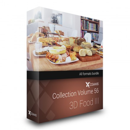 CGAxis Models Volume 56 – Food III