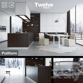 3DSky – Kitchen Poliform Varenna Twelve