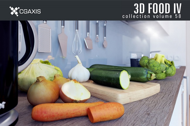 CGAxis Models Volume 58 – Food IV