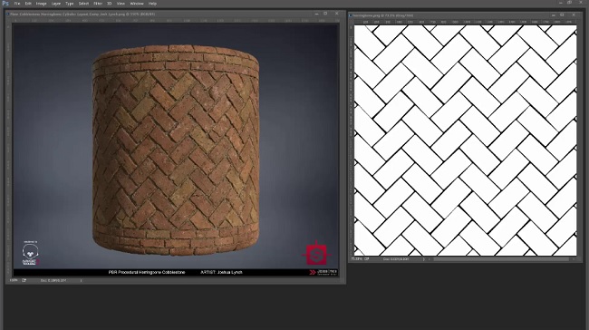 Gumroad – Herringbone Brick Tutorial Parts 1-3 by Josh Lynch
