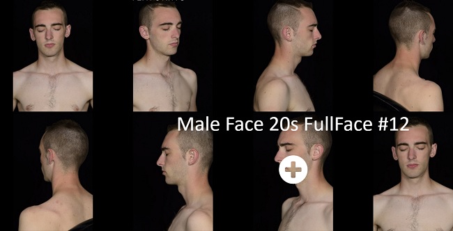 TexturingXYZ – 20s Male Face Textures