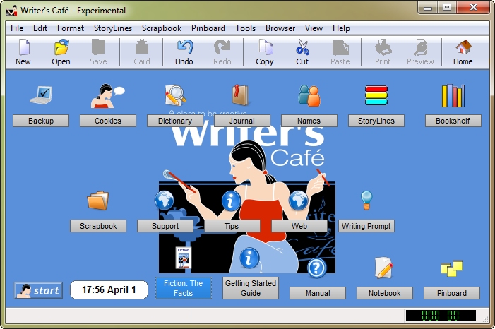 Anthemion Software Writers Cafe 2.40