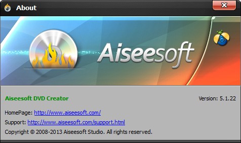 Aiseesoft DVD Creator 5.1.22.14935