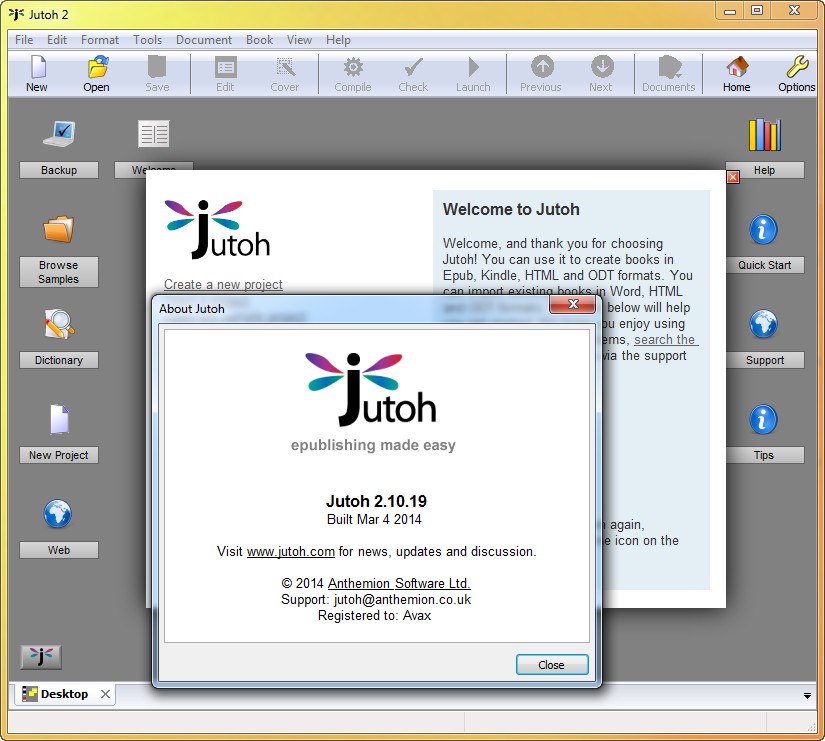 Anthemion Software Jutoh 2.10 + Portable