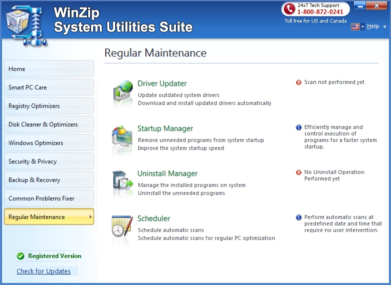 WinZip System Utilities Suite 2.5.1000.15714
