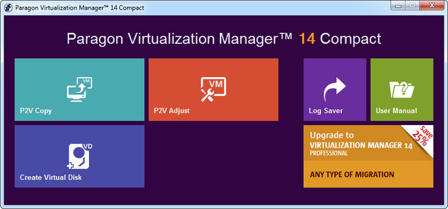 Paragon Virtualization Manager 14 Professional 10.1.21.165 x86/x64