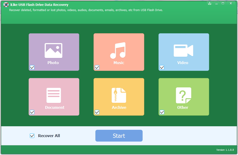 ILike USB Flash Drive Data Recovery 1.5.5.8 Multilanguage