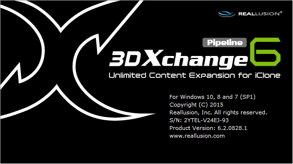 Reallusion iClone 3DXchange 6.2.0828.1 Pipeline