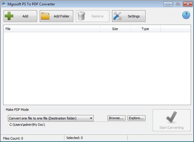 Mgosoft PS To PDF Converter 8.2.589 Portable