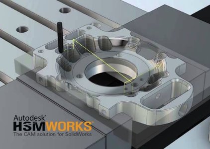 Autodesk HSMWorks 2016 R4.41148 for SolidWorks 2010-2016