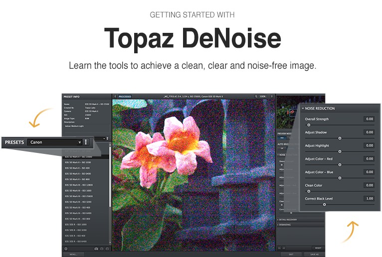 Topaz DeNoise 6.0 Mac OS X