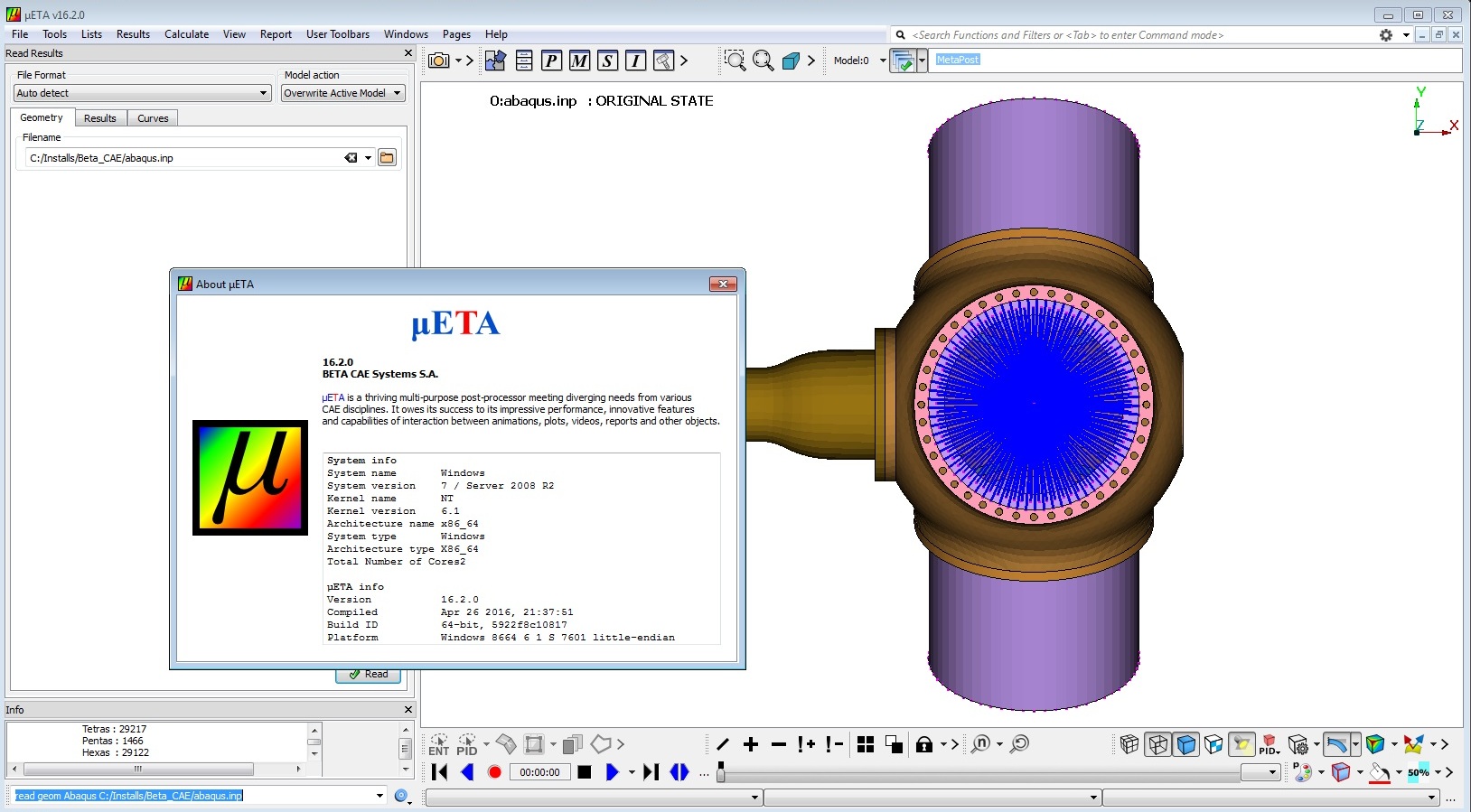 BETA CAE Systems 16.2.0