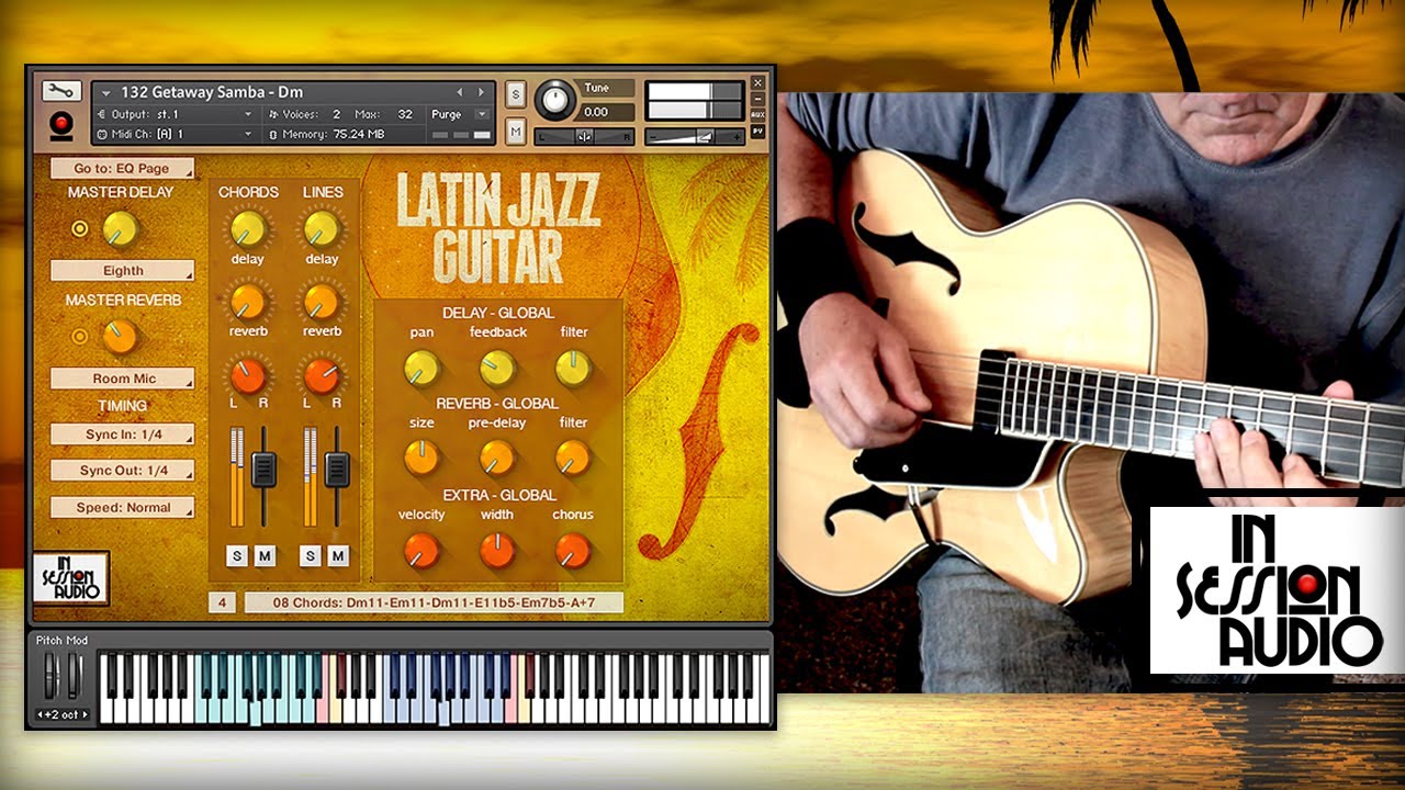 In Session Audio - Latin Jazz Guitar and Direct MULTiFORMAT
