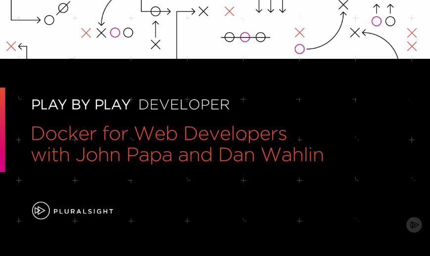 Play by Play: Docker for Web Developers with John Papa and Dan Wahlin