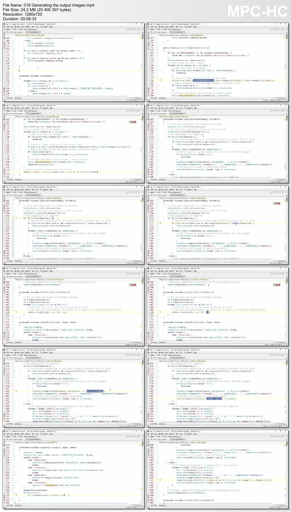 Lynda - Resizing and Watermarking Images with PHP