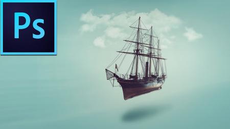 Photoshop Composition Tutorial – Flying Boat
