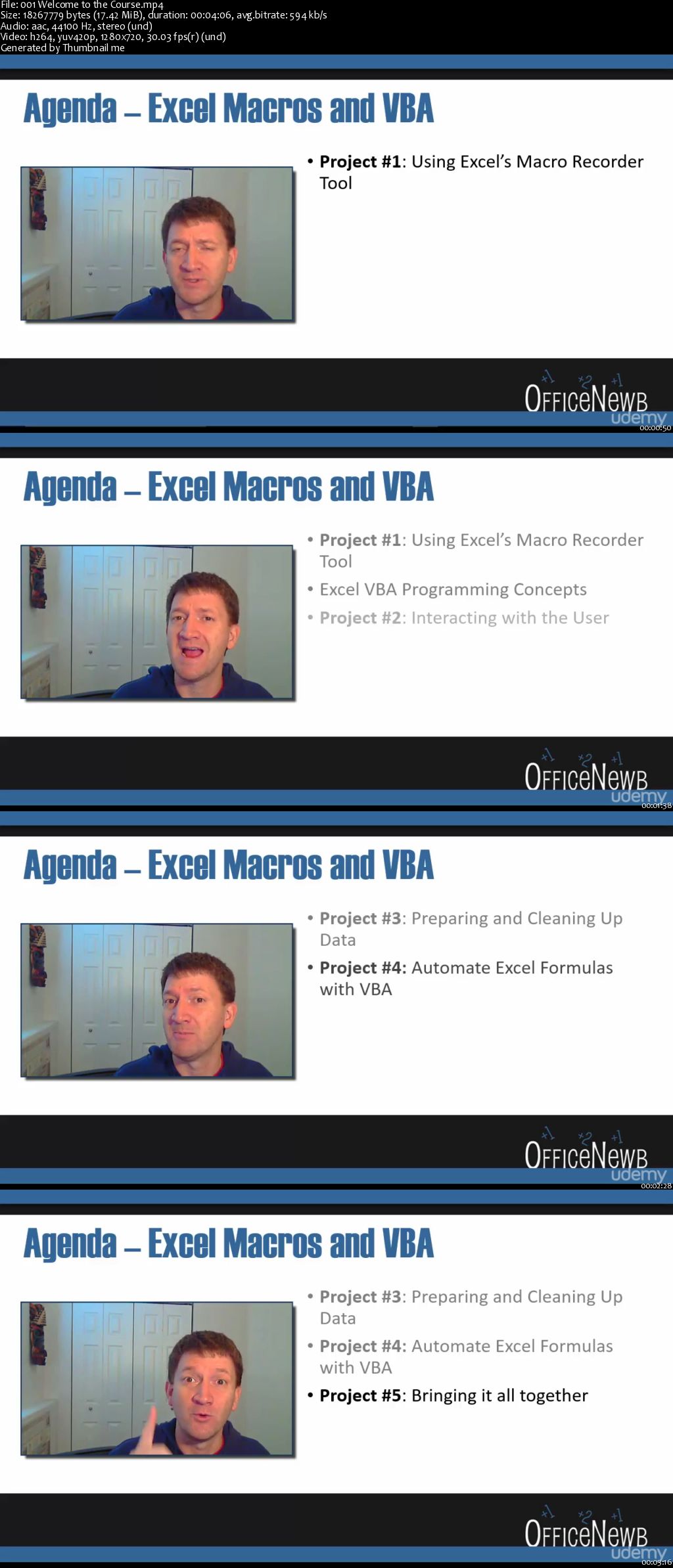Master Microsoft Excel Macros and Excel VBA