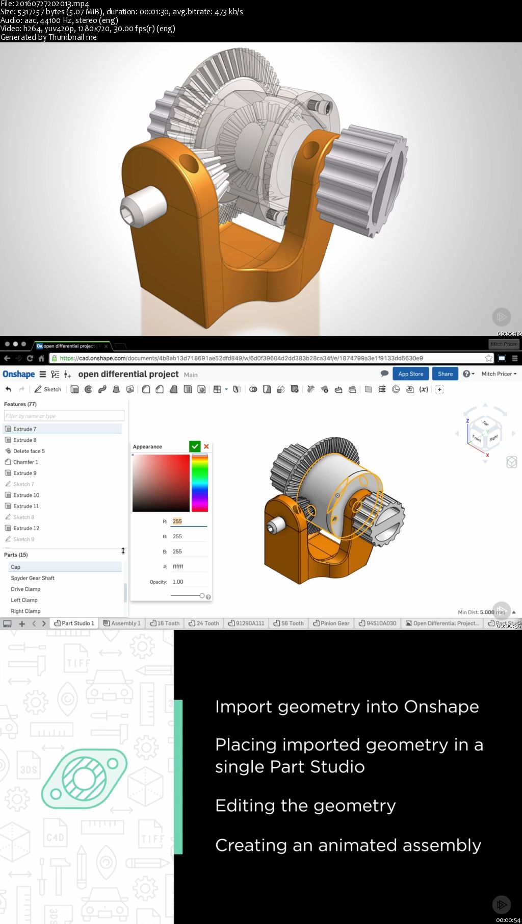 Onshape - Using and Editing Imported Geometry in Your Designs