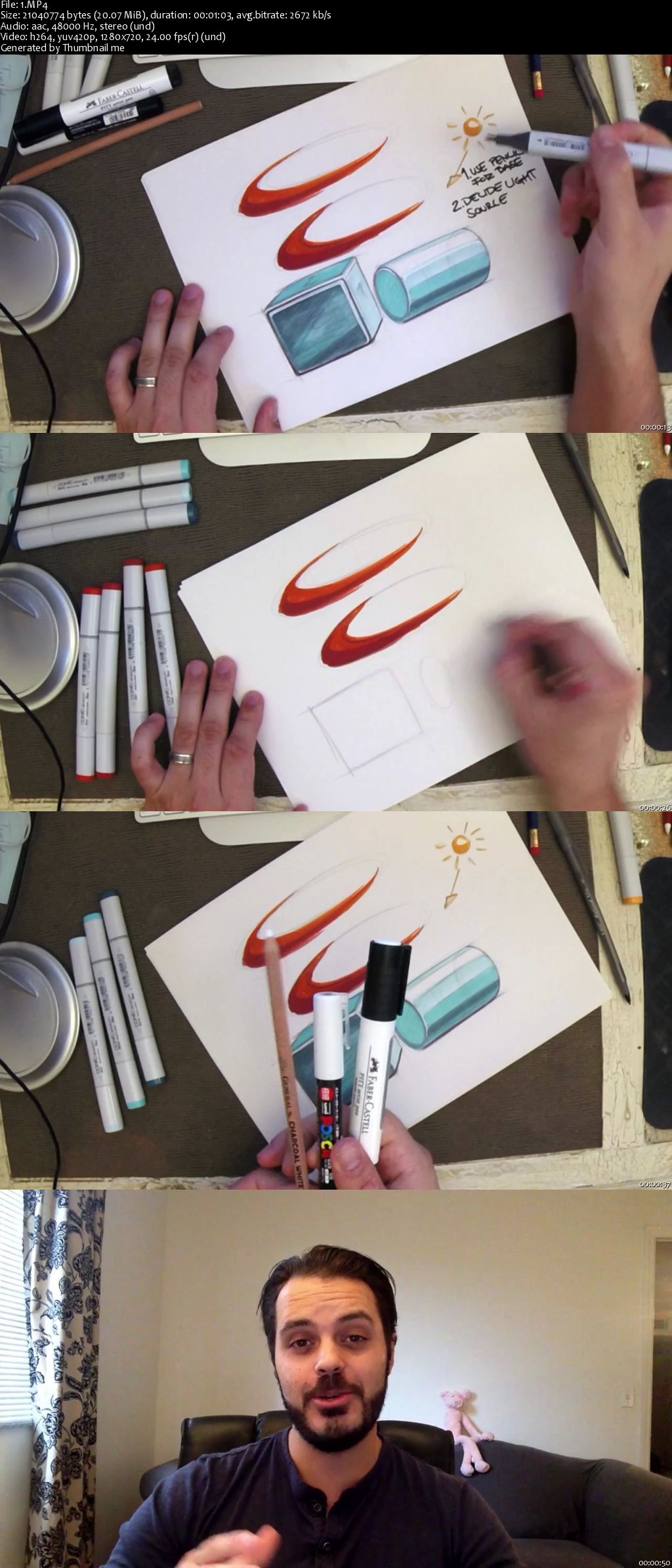 Marker Sketching Essentials: Learn to Color with Markers