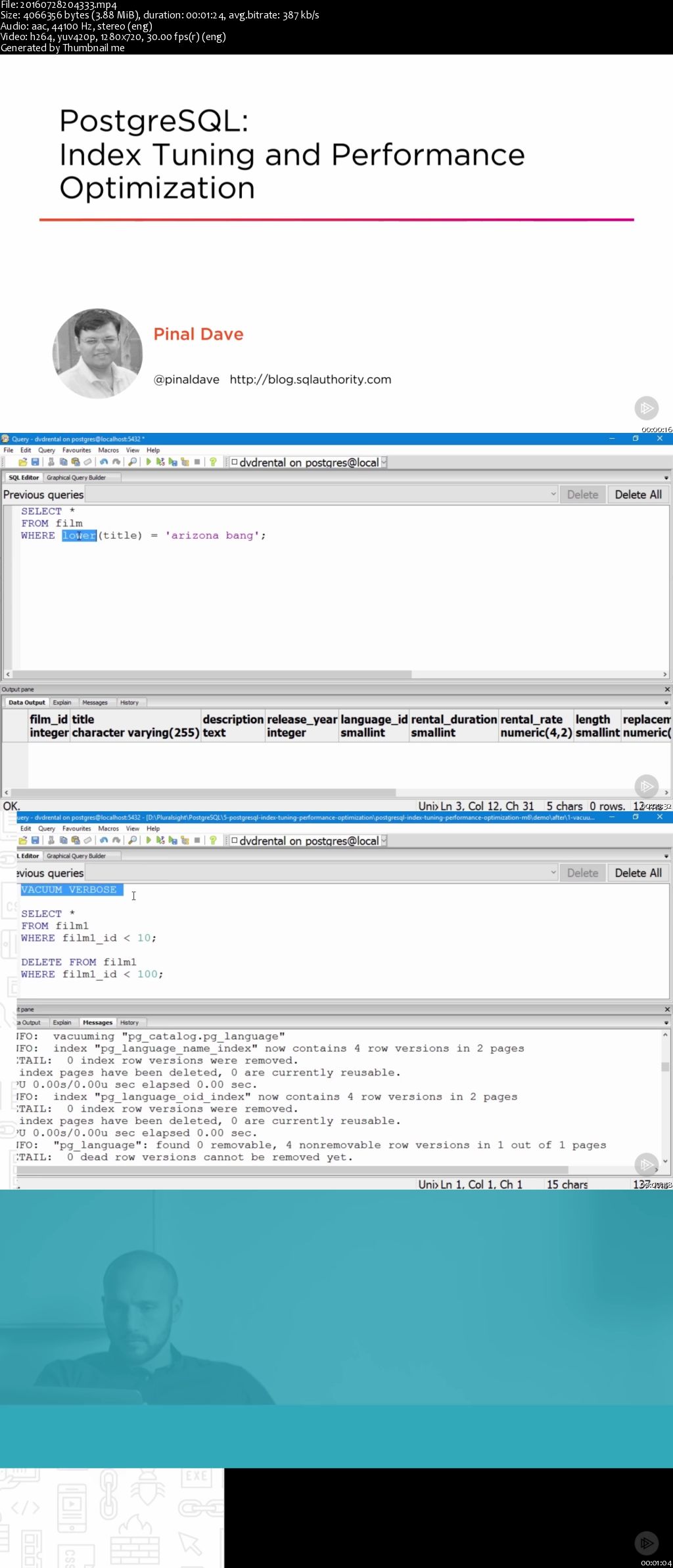 PostgreSQL: Index Tuning and Performance Optimization