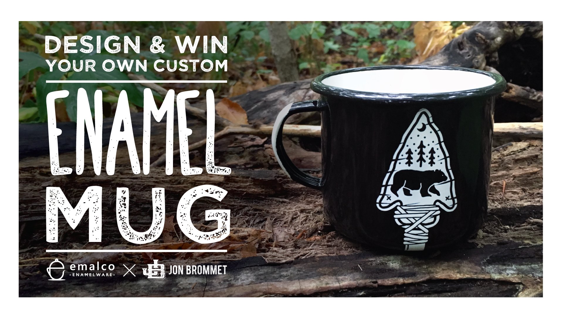 Design (and Win!) Your Own Custom Enamel Mugs