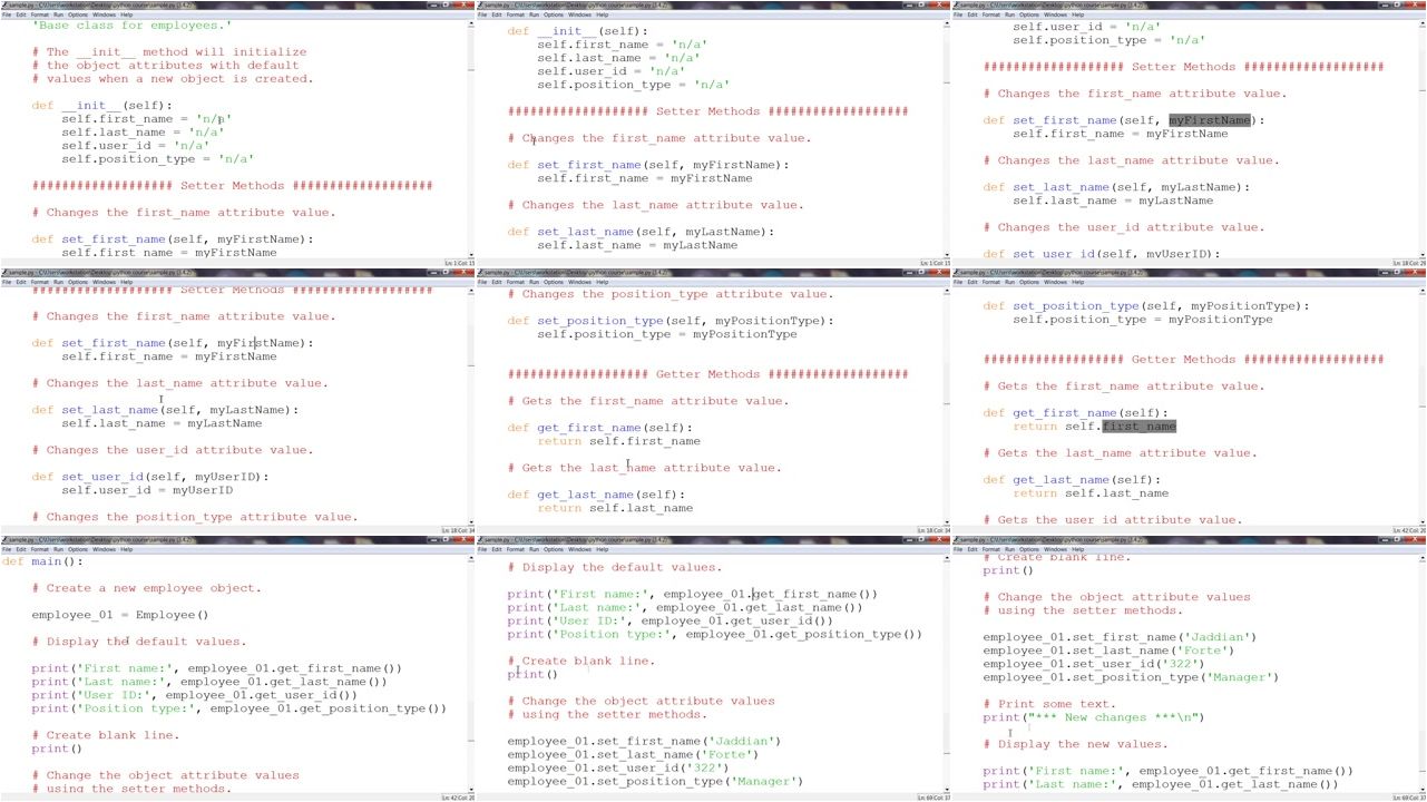 Python Object Oriented Programming Fundamentals