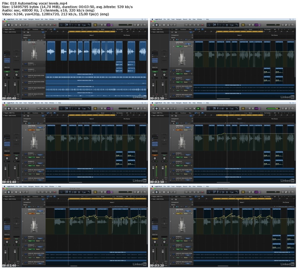 Lynda - Vocal Production Techniques: Editing and Mixing in Logic Pro