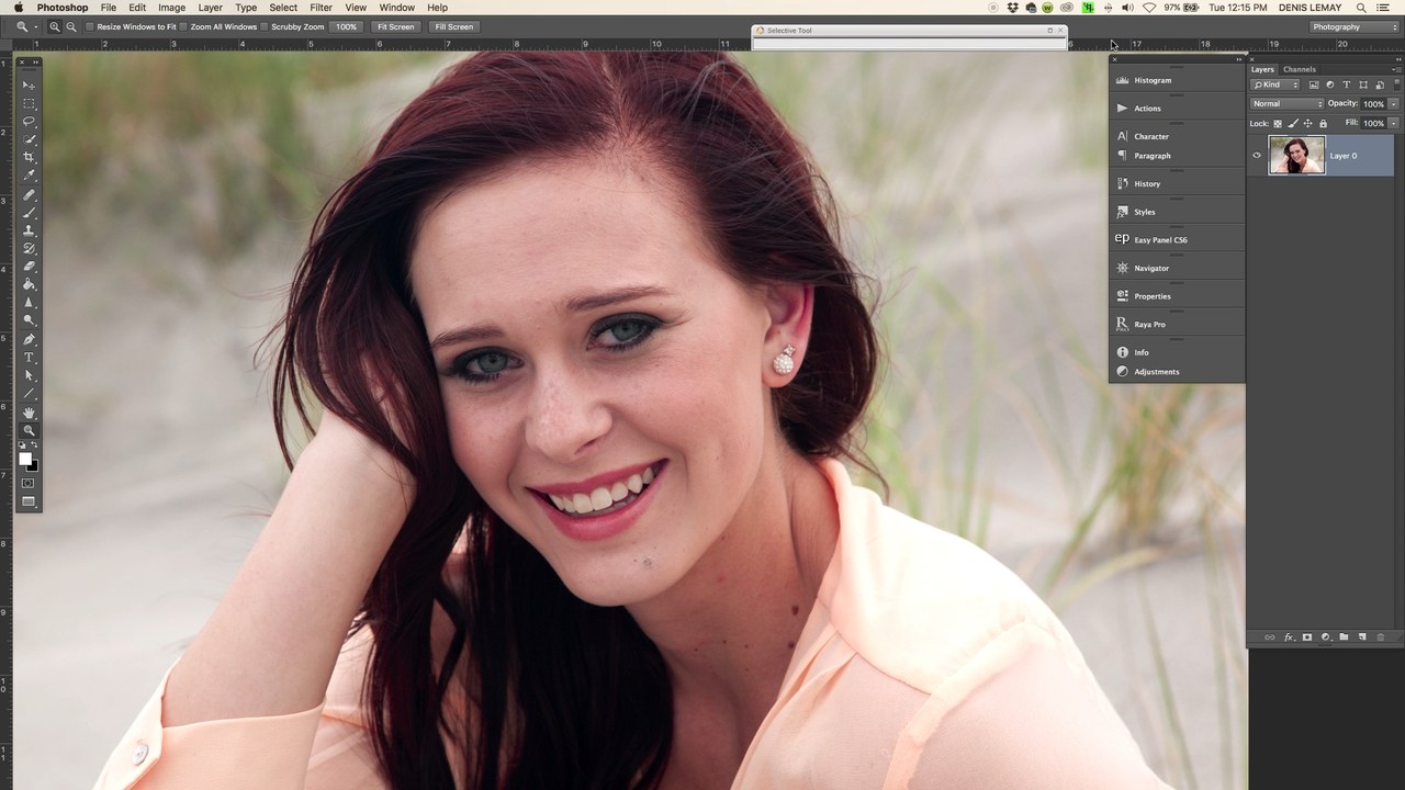 Five To Ten Minute Portrait Retouching In Photoshop