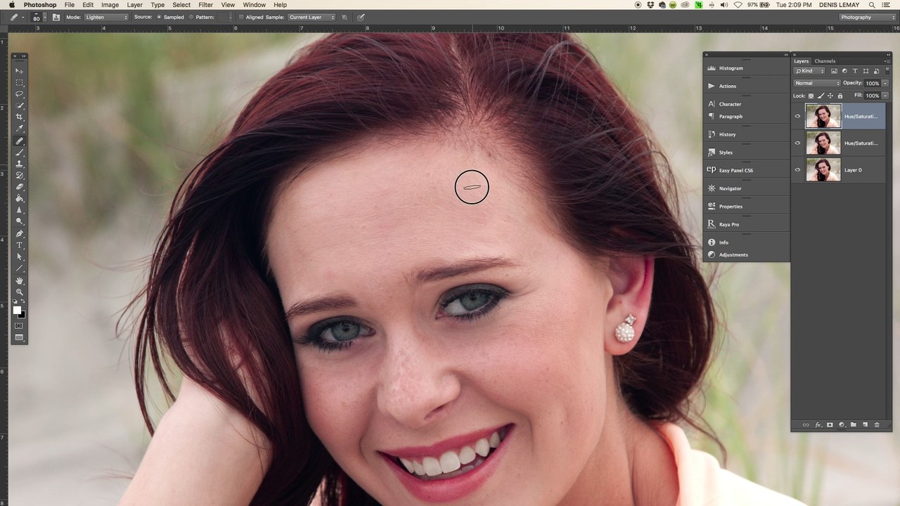 Five To Ten Minute Portrait Retouching In Photoshop