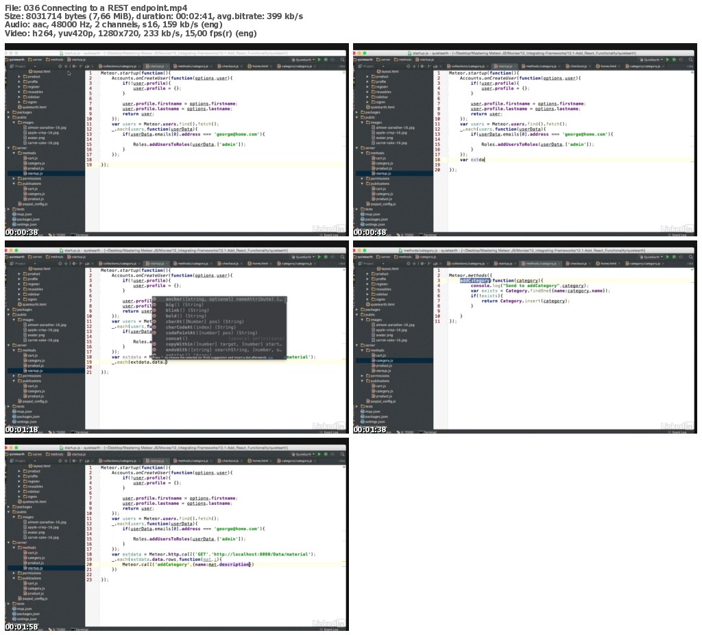 Lynda - Mastering Meteor: Powerful Reactive Applications with Full-Stack JavaScript