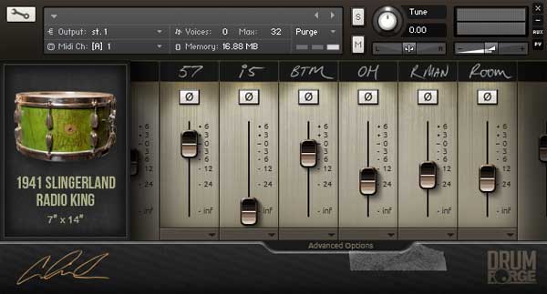 Drumforge – Cameron Mizell Expansion KONTAKT