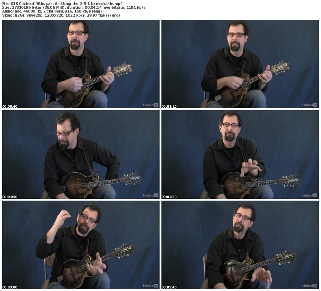 Lynda - Mandolin Lessons with Mike Marshall: 4 Favorite Advanced Tunes