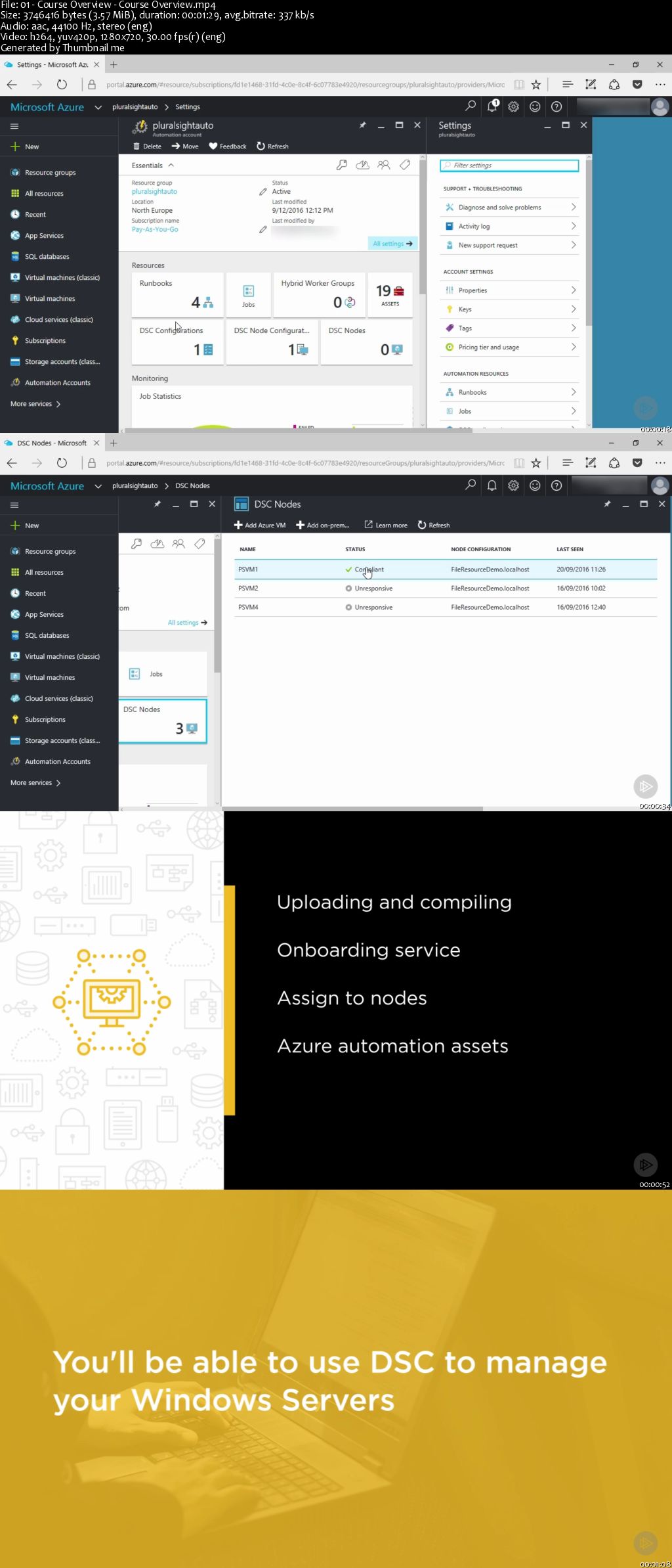 Managing Configurations with Azure Automation DSC (2016)