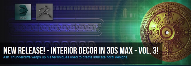 3DMotive – Interior Decor in 3ds Max Volume 3